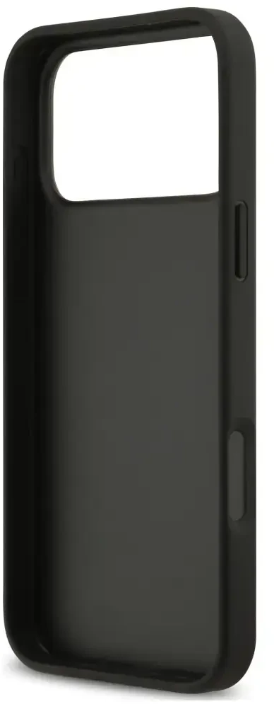 Dėklas Guess 4G Double Card Triangle do iPhone 18 Pro Max / 17 Pro Max juoda