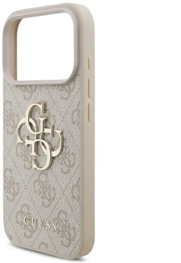 Dėklas Cg Mobile Sas Guess 4G Strap 4G Classic Logo case for Iphone 18 Pro / 17 Pro pink