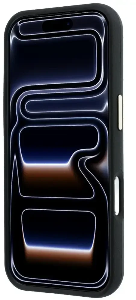 Dėklas Guess Smooth & Big Strass Logo do iPhone 18 Pro Max / 17 Pro Max juoda