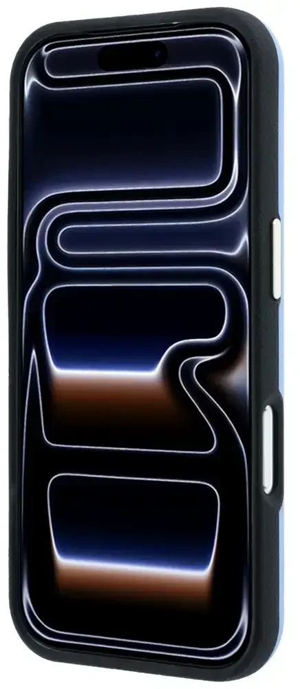 Dėklas Guess Smooth & Big Strass Logo do iPhone 18 Pro Max / 17 Pro Max mėlyna