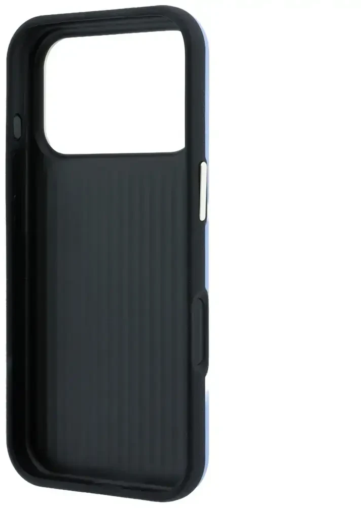 Dėklas Guess Smooth & Big Strass Logo do iPhone 18 Pro Max / 17 Pro Max mėlyna