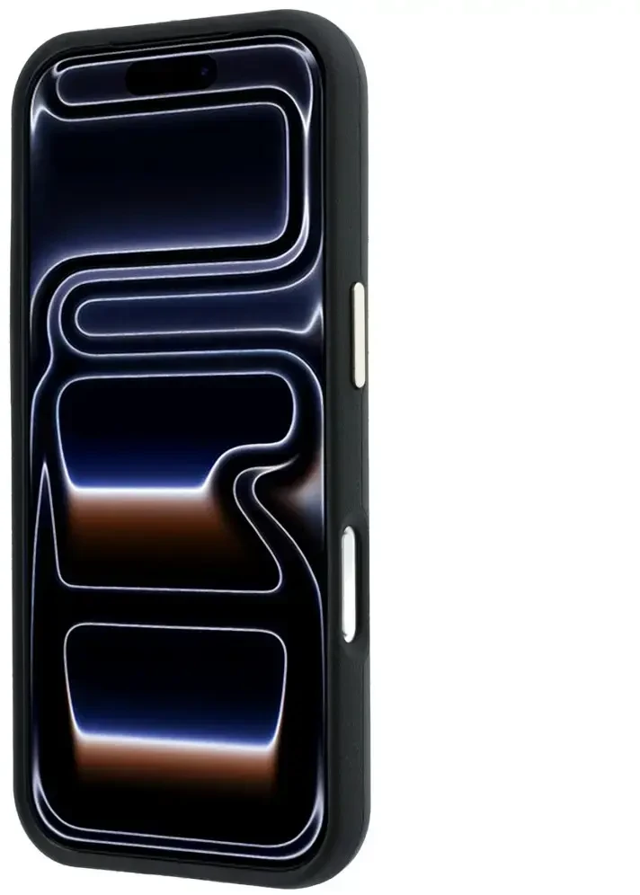 Dėklas Guess Smooth & Big Strass Logo do iPhone 18 Pro / 17 Pro juoda