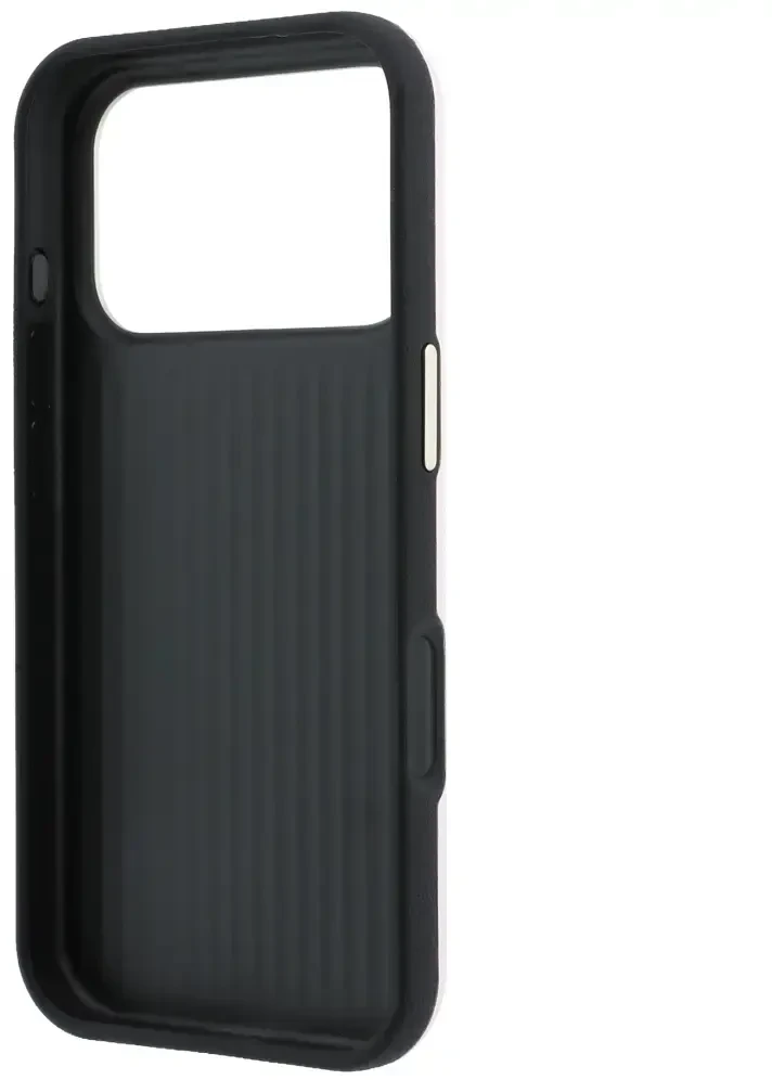 Dėklas Guess Smooth & Big Strass Logo do iPhone 18 Pro Max / 17 Pro Max rožinė