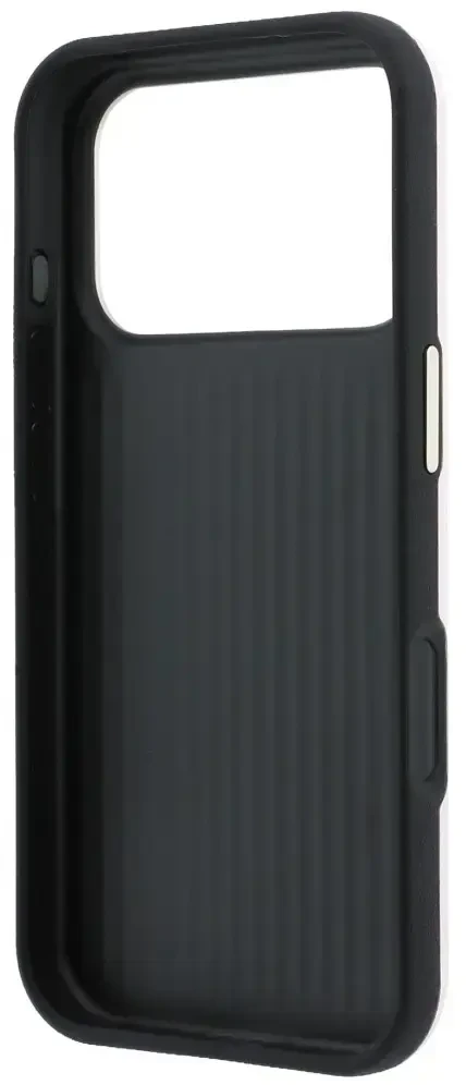 Dėklas Guess Smooth & Big Strass Logo do iPhone 18 Pro / 17 Pro rožinė