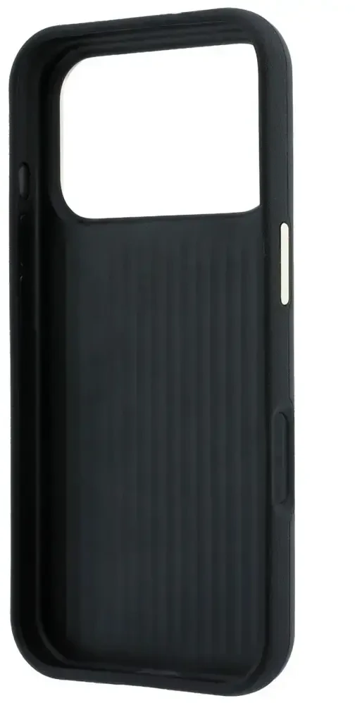 Dėklas Guess Smooth & Big Strass Logo do iPhone 18 Pro / 17 Pro juoda