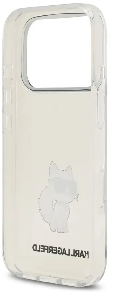 Dėklas Karl Lagerfeld IML NFT Choupette Case for iPhone 18 Pro / 17 Pro - Transparent