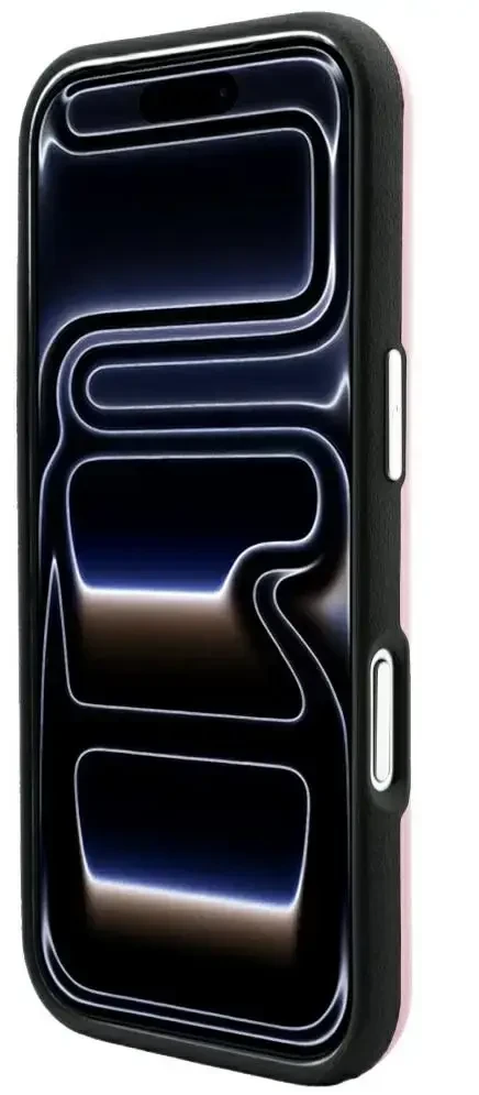 Dėklas Karl Lagerfeld Smooth Choupette Sketch MagSafe do iPhone 18 Pro / 17 Pro rožinė