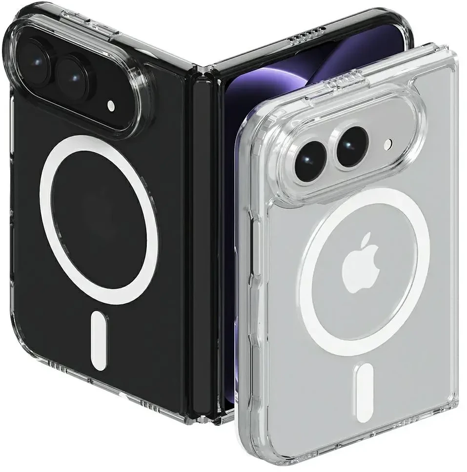 Dėklas Mercury Jelhard MagSafe do iPhone Duo permatomas