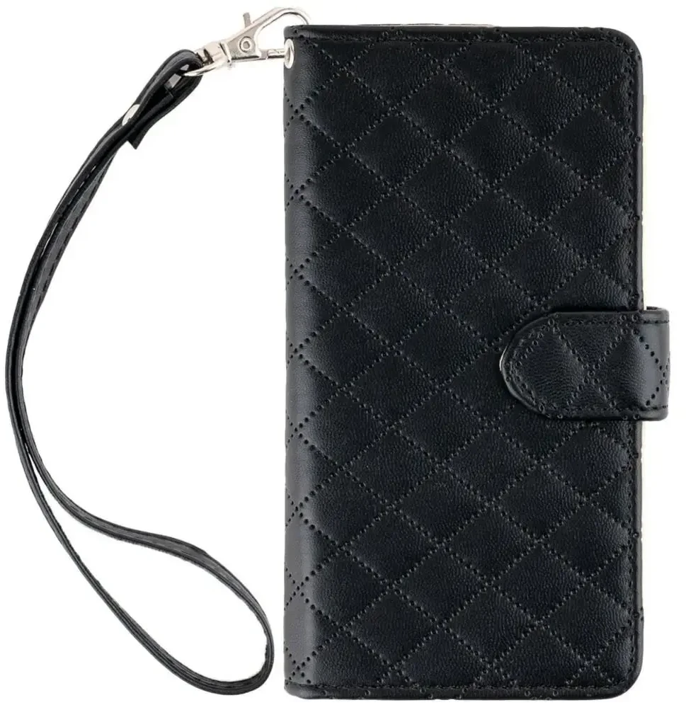 Dėklas Mercury Luxe Diary do iPhone 17 Pro / 18 Pro juoda