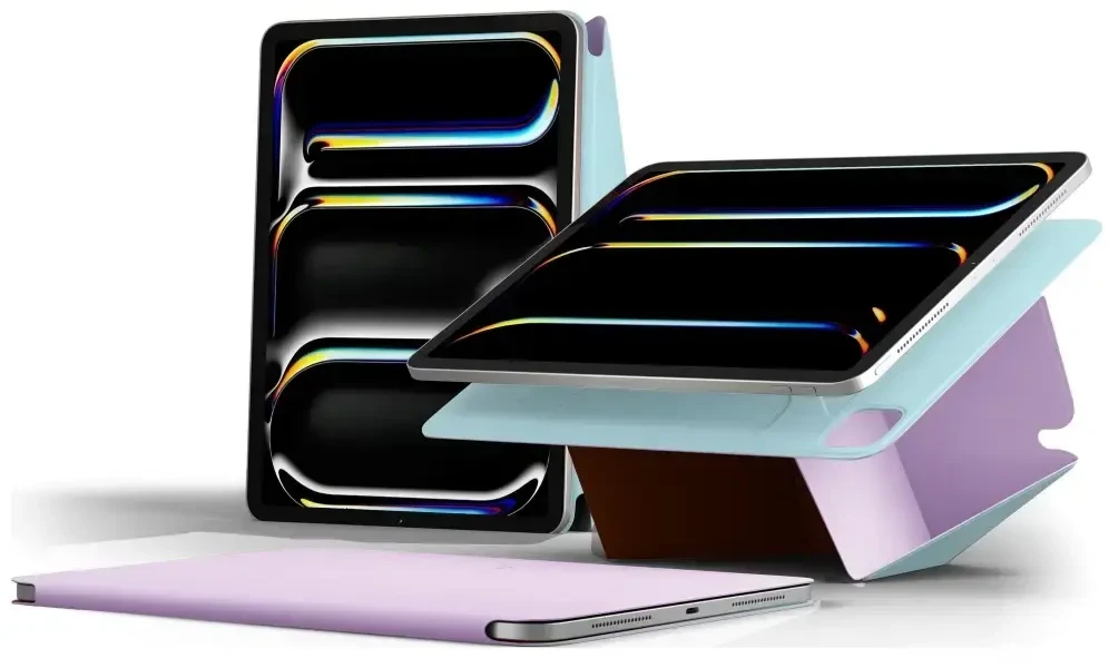 Dėklas Moft Dynamic folio do iPad Air 11" M2 2024 / M3 2025 / 10.9" Air 4 2020 / Air 5 2022 peony
