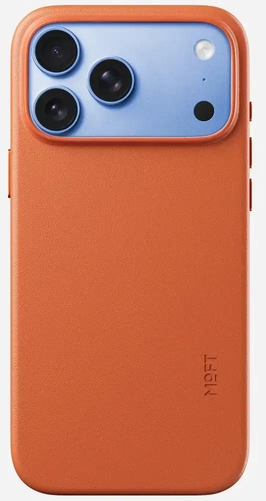 Dėklas Moft Snap MagSafe do iPhone 18 Pro / 17 Pro oranžinė
