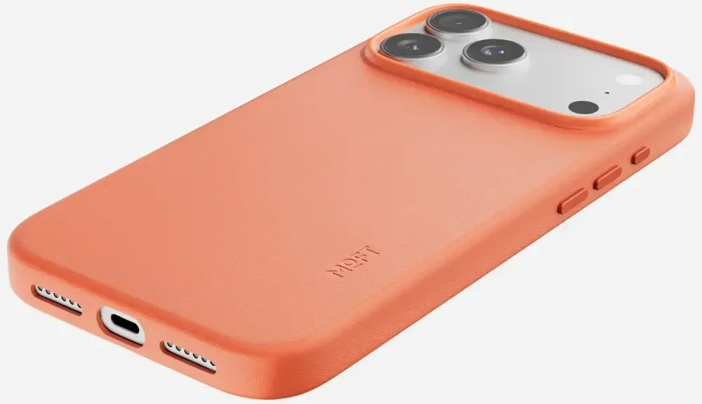 Dėklas Moft Snap MagSafe do iPhone 18 Pro / 17 Pro oranžinė