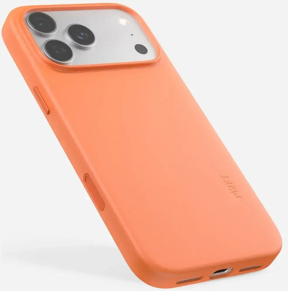 Dėklas Moft Snap MagSafe do iPhone 18 Pro / 17 Pro oranžinė