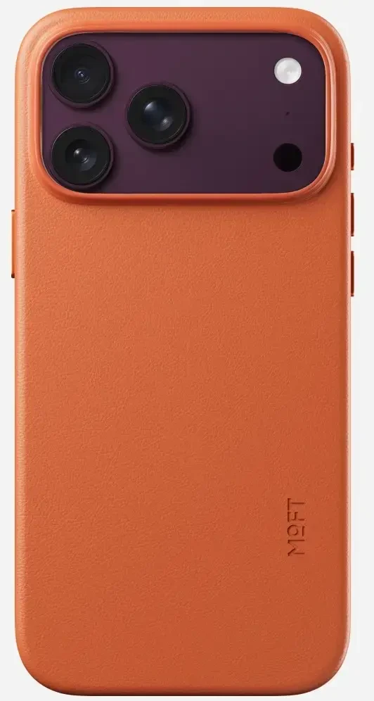 Dėklas Moft Snap MagSafe do iPhone 18 Pro / 17 Pro oranžinė