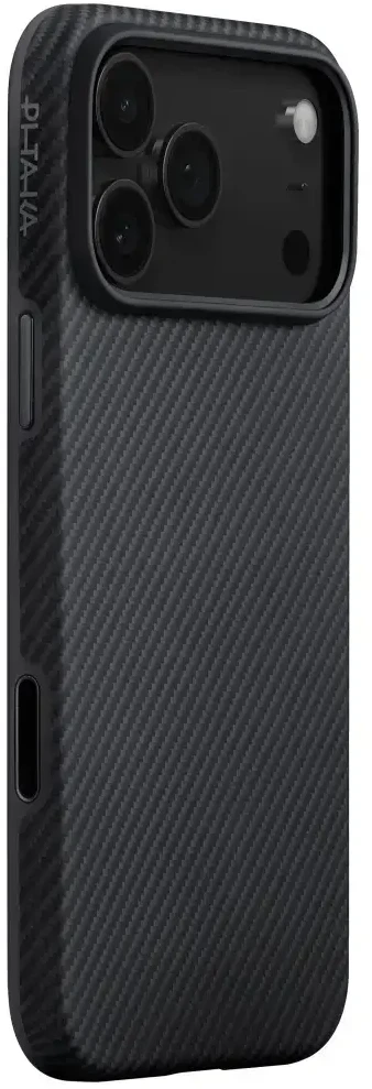 Pitaka Aramid UltraGuard dėklas Apple iPhone 17 Pro Max, juodas