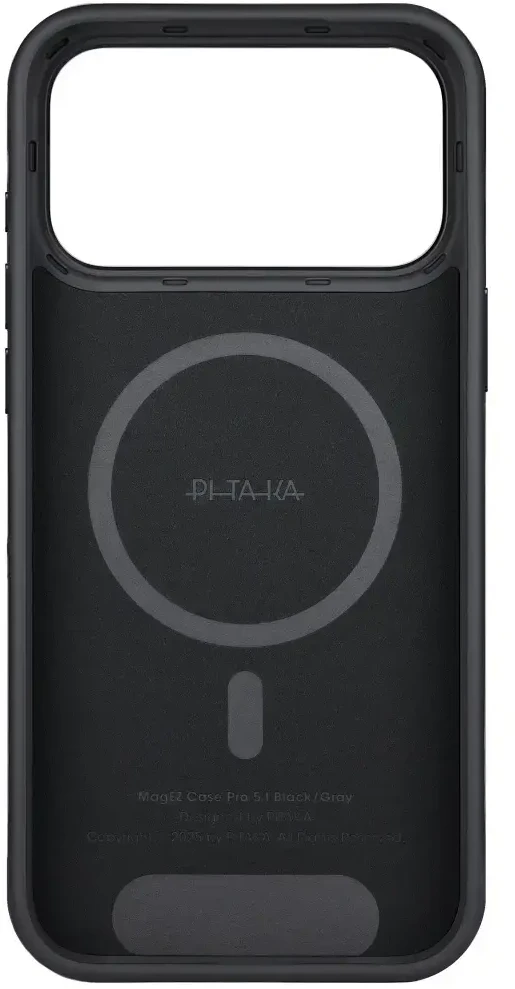 Pitaka Aramid UltraGuard dėklas Apple iPhone 17 Pro Max, juodas