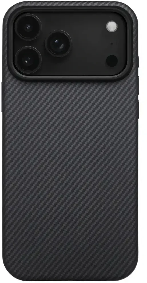 Pitaka Aramid UltraGuard dėklas Apple iPhone 17 Pro Max, juodas