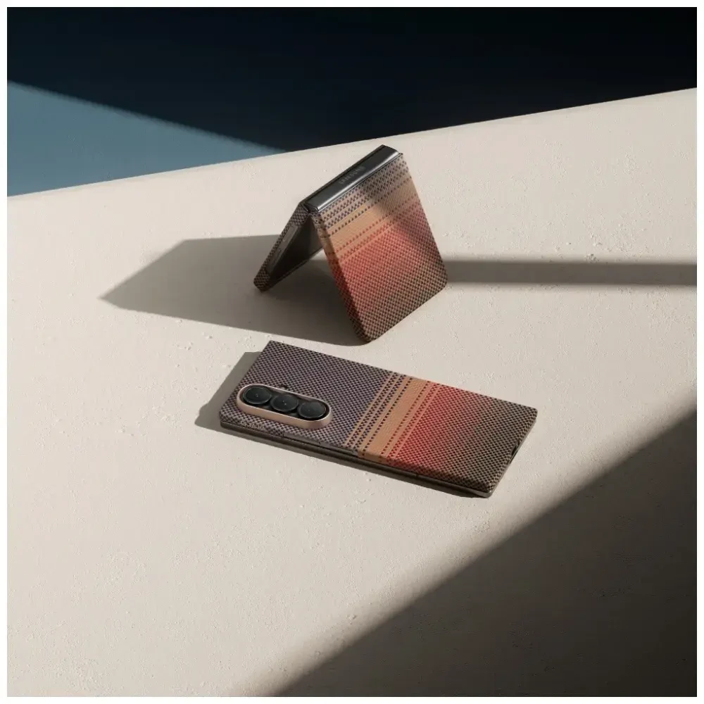 Dėklas PITAKA Ultra-Slim MagSafe skirtas Samsung Galaxy Z Fold7 sunset