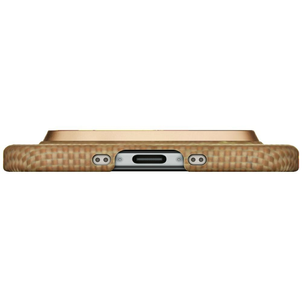 Dėklas PITAKA Ultra-Slim MagSafe, skirtas iPhone Air, golden glint