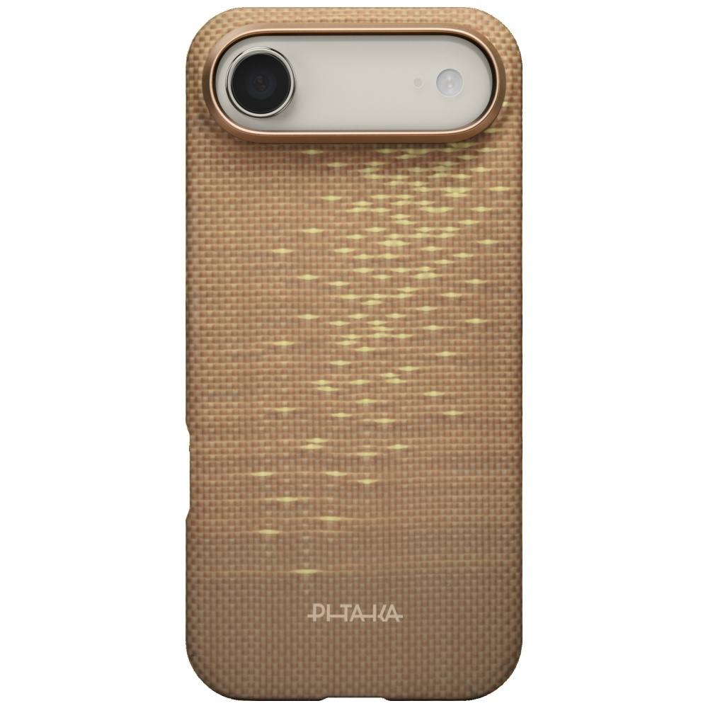 Dėklas PITAKA Ultra-Slim MagSafe, skirtas iPhone Air, golden glint