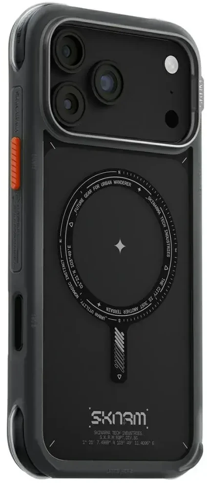 Dėklas Skinarma Avion MagSafe do iPhone 18 Pro Max / 17 Pro Max juoda