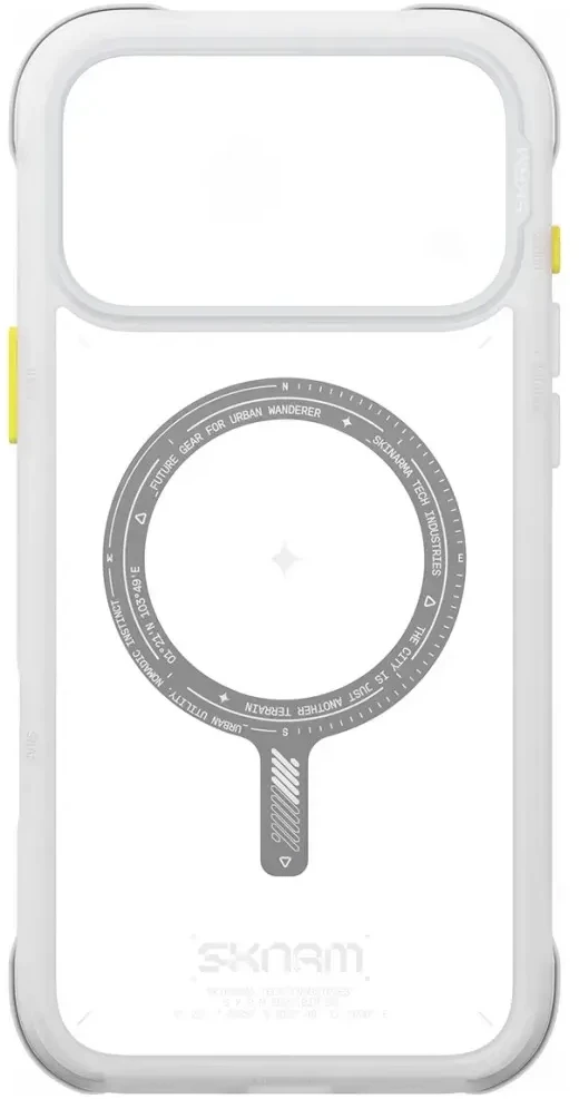Dėklas Skinarma Avion MagSafe do iPhone 18 Pro Max / 17 Pro Max balta