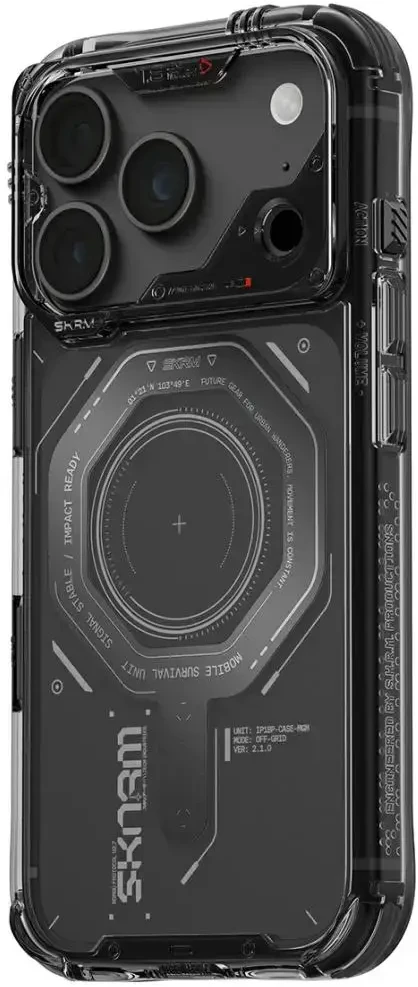 Dėklas Case Skinarma Magma MagSafe for iPhone 18 Pro / 17 Pro graphite