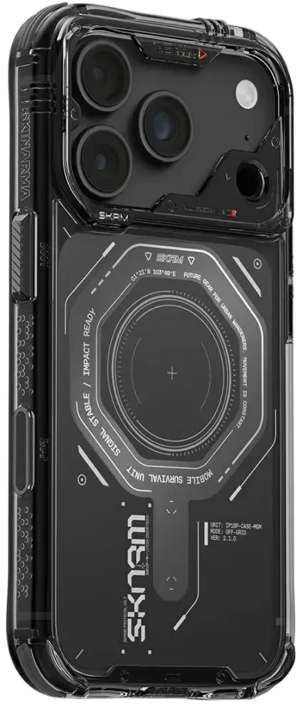 Dėklas Case Skinarma Magma MagSafe for iPhone 18 Pro / 17 Pro graphite