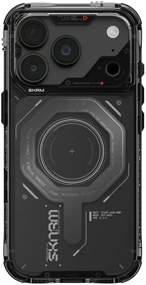Dėklas Case Skinarma Magma MagSafe for iPhone 18 Pro / 17 Pro graphite