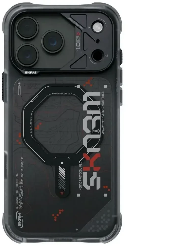 Dėklas Case Skinarma Sonar MagSafe do iPhone 18 Pro Max / 17 Pro Max Juodas