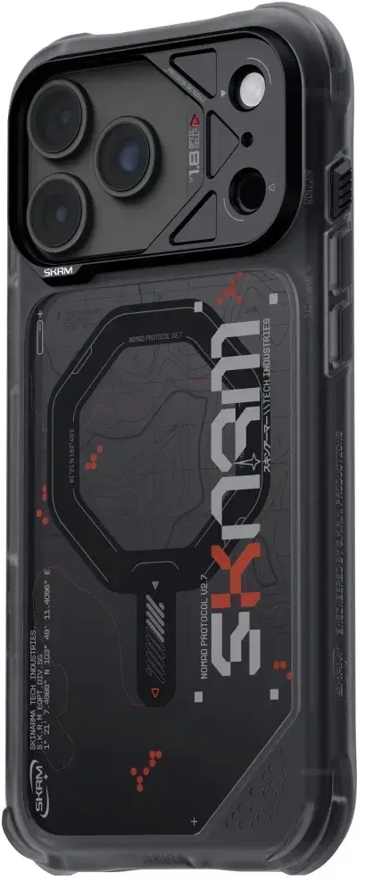 Dėklas Case Skinarma Sonar MagSafe do iPhone 18 Pro Max / 17 Pro Max Juodas