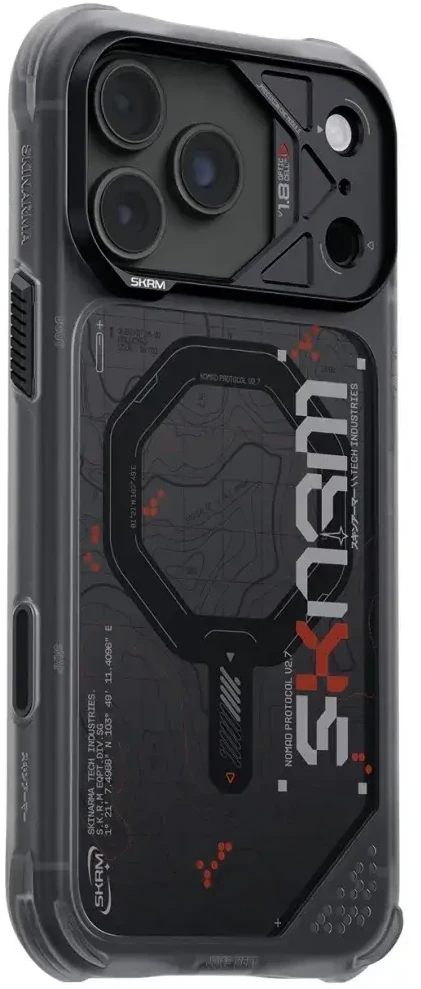 Dėklas Case Skinarma Sonar MagSafe do iPhone 18 Pro Max / 17 Pro Max Juodas