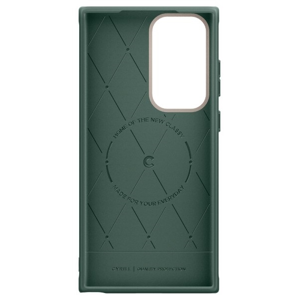 Dėklas Spigen Cyrill UltraColor, kale - Samsung Galaxy S23 Ultra