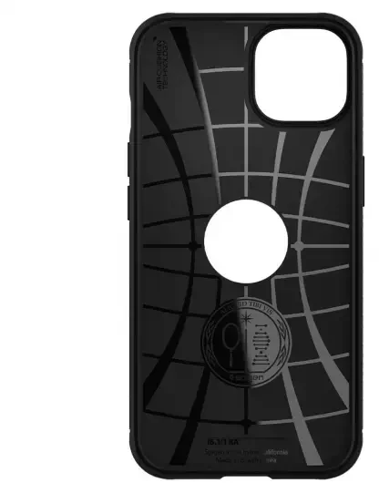 Dėklas SPIGEN Rugged Armor ACS03518 Iphone 13 – matinis juodas