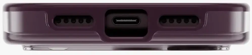 Dėklas UNIQ Clario do iPhone 18 Pro / 17 Pro Magclick Charging eco violetinė