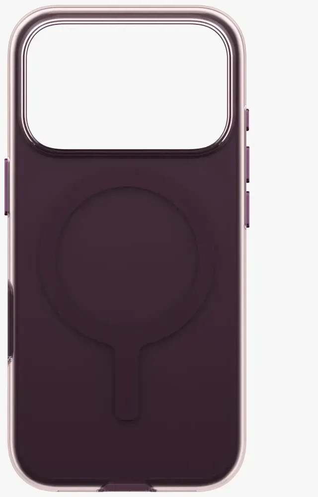 Dėklas UNIQ Clario do iPhone 18 Pro / 17 Pro Magclick Charging eco violetinė