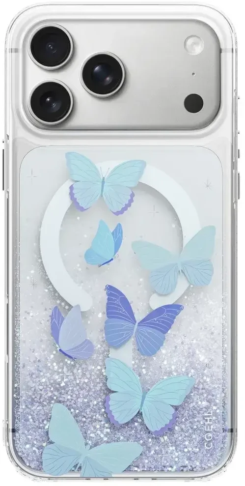 Dėklas UNIQ Coehl Aria, skirtas iPhone 18 Pro Max / 17 Pro Max, magnetinis įkrovimas, mėlynas