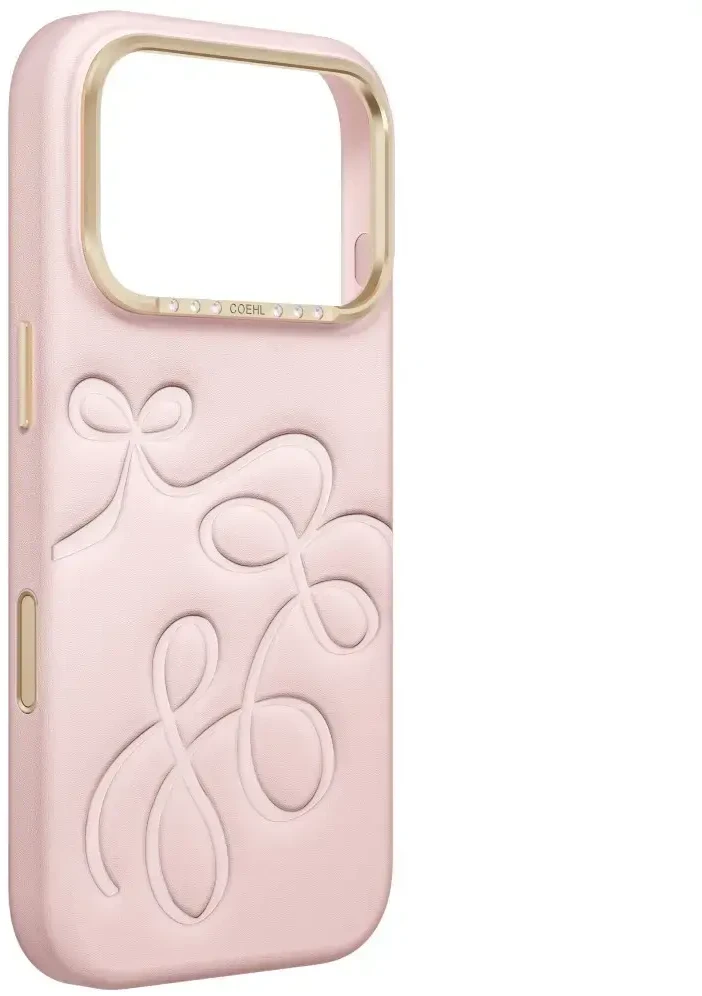 Dėklas UNIQ Coehl Cloude, skirtas iPhone 18 Pro / 17 Pro, su magnetiniu įkrovimu, rožinis