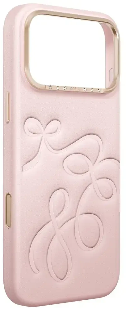 Dėklas UNIQ Coehl Cloude, skirtas iPhone 18 Pro Max / 17 Pro Max, su magnetiniu įkrovimu, rožinis