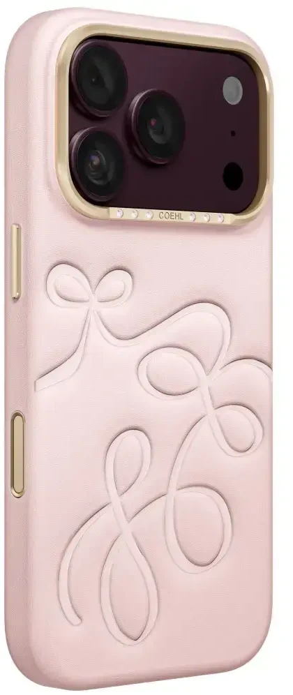 Dėklas UNIQ Coehl Cloude, skirtas iPhone 18 Pro / 17 Pro, su magnetiniu įkrovimu, rožinis