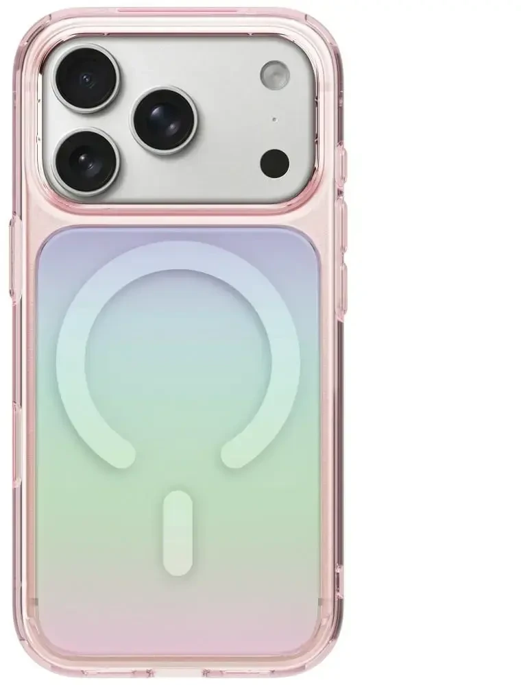 Dėklas UNIQ Coehl Estelle, skirtas iPhone 18 Pro Max / 17 Pro Max, su magnetiniu įkrovimu, rožinis