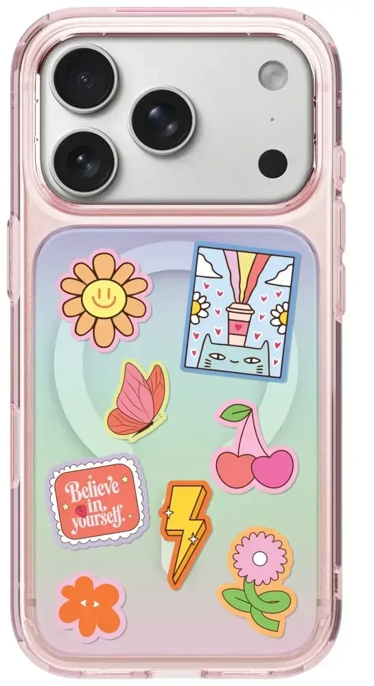 Dėklas UNIQ Coehl Estelle, skirtas iPhone 18 Pro Max / 17 Pro Max, su magnetiniu įkrovimu, rožinis
