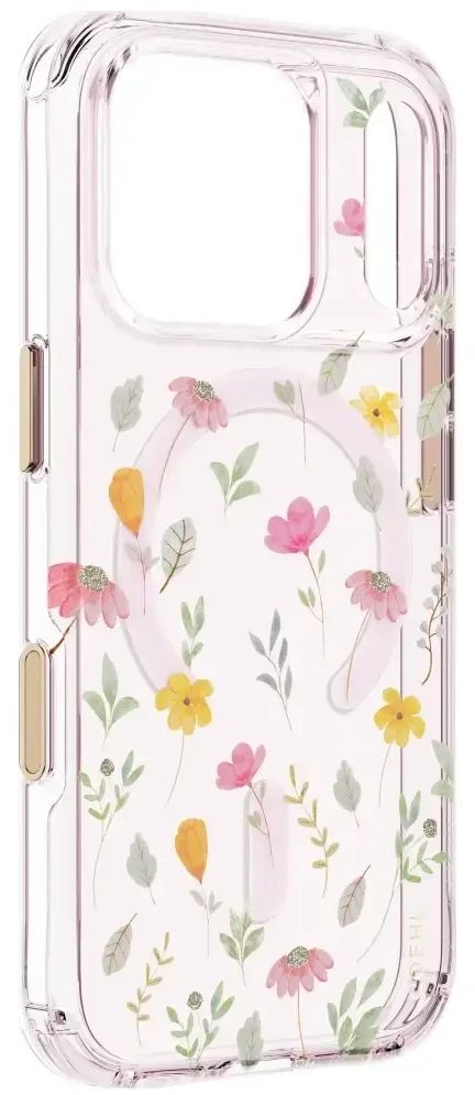 Dėklas UNIQ Coehl Evie, skirtas iPhone 18 Pro / 17 Pro, su magnetiniu įkrovimu, rožinis