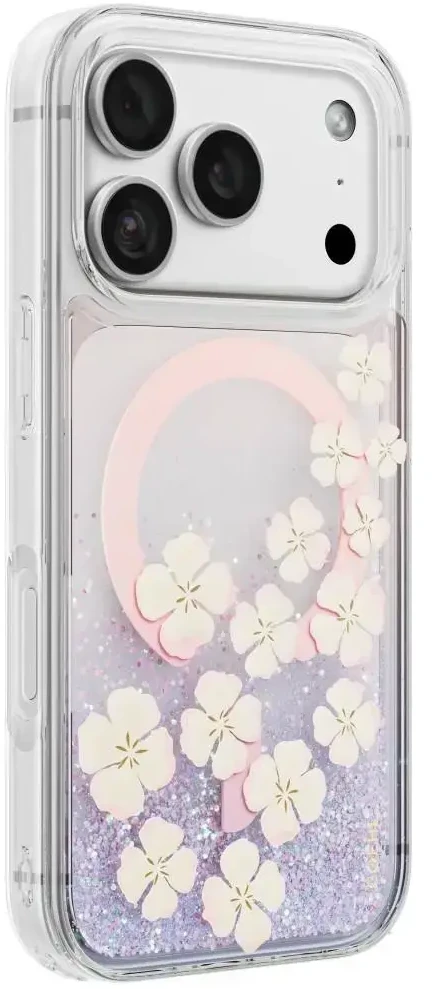 Dėklas UNIQ Coehl Isla, skirtas iPhone 18 Pro / 17 Pro, su magnetiniu įkrovimu, rožinis