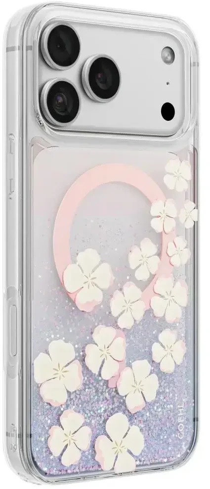 Dėklas UNIQ Coehl Isla, skirtas iPhone 18 Pro Max / 17 Pro Max, su magnetiniu įkrovimu, rožinis