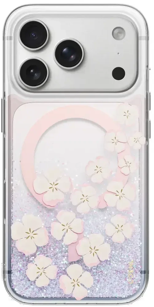 Dėklas UNIQ Coehl Isla, skirtas iPhone 18 Pro / 17 Pro, su magnetiniu įkrovimu, rožinis