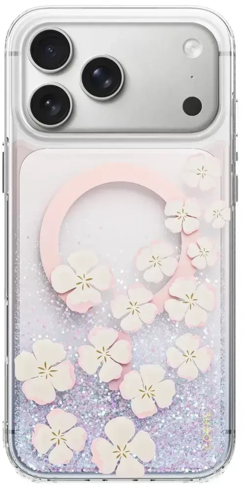 Dėklas UNIQ Coehl Isla, skirtas iPhone 18 Pro Max / 17 Pro Max, su magnetiniu įkrovimu, rožinis