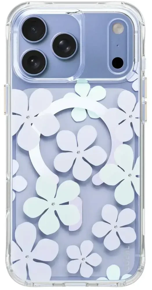 Dėklas UNIQ Coehl Mila do iPhone 18 Pro Max / 17 Pro Max Magnetic Charging mėlyna