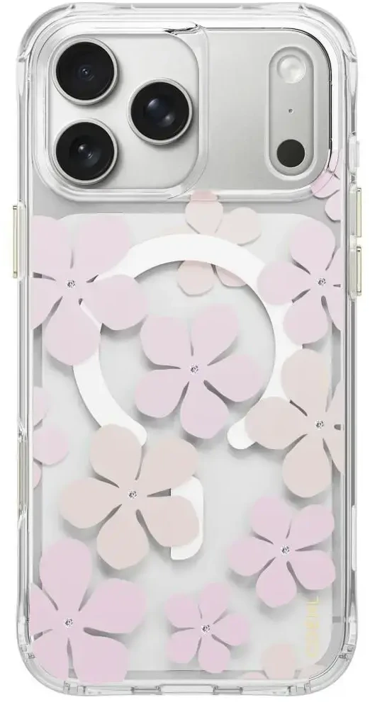 Dėklas UNIQ Coehl Mila, skirtas iPhone 18 Pro Max / 17 Pro Max, magnetinis įkrovimas, rožinis