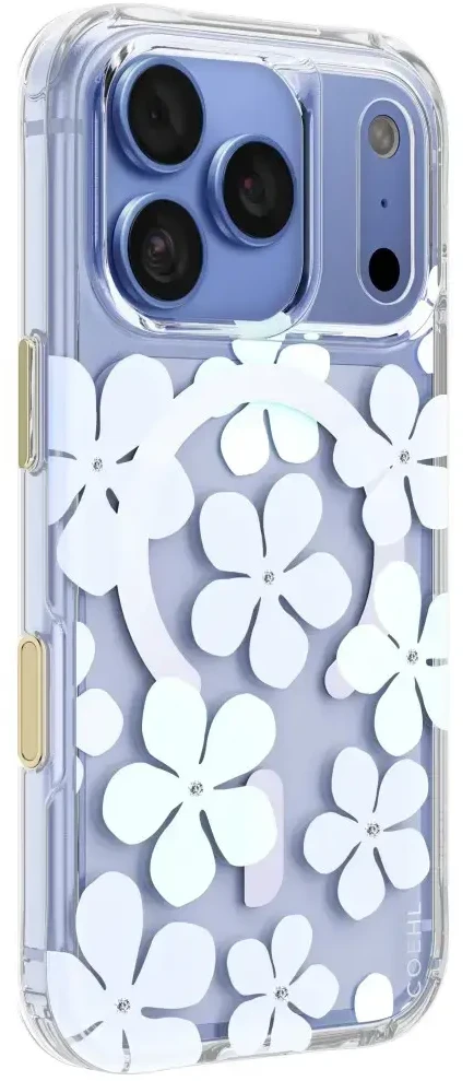 Dėklas UNIQ Coehl Mila, skirtas iPhone 18 Pro / 17 Pro, su magnetiniu įkrovimu, mėlynas